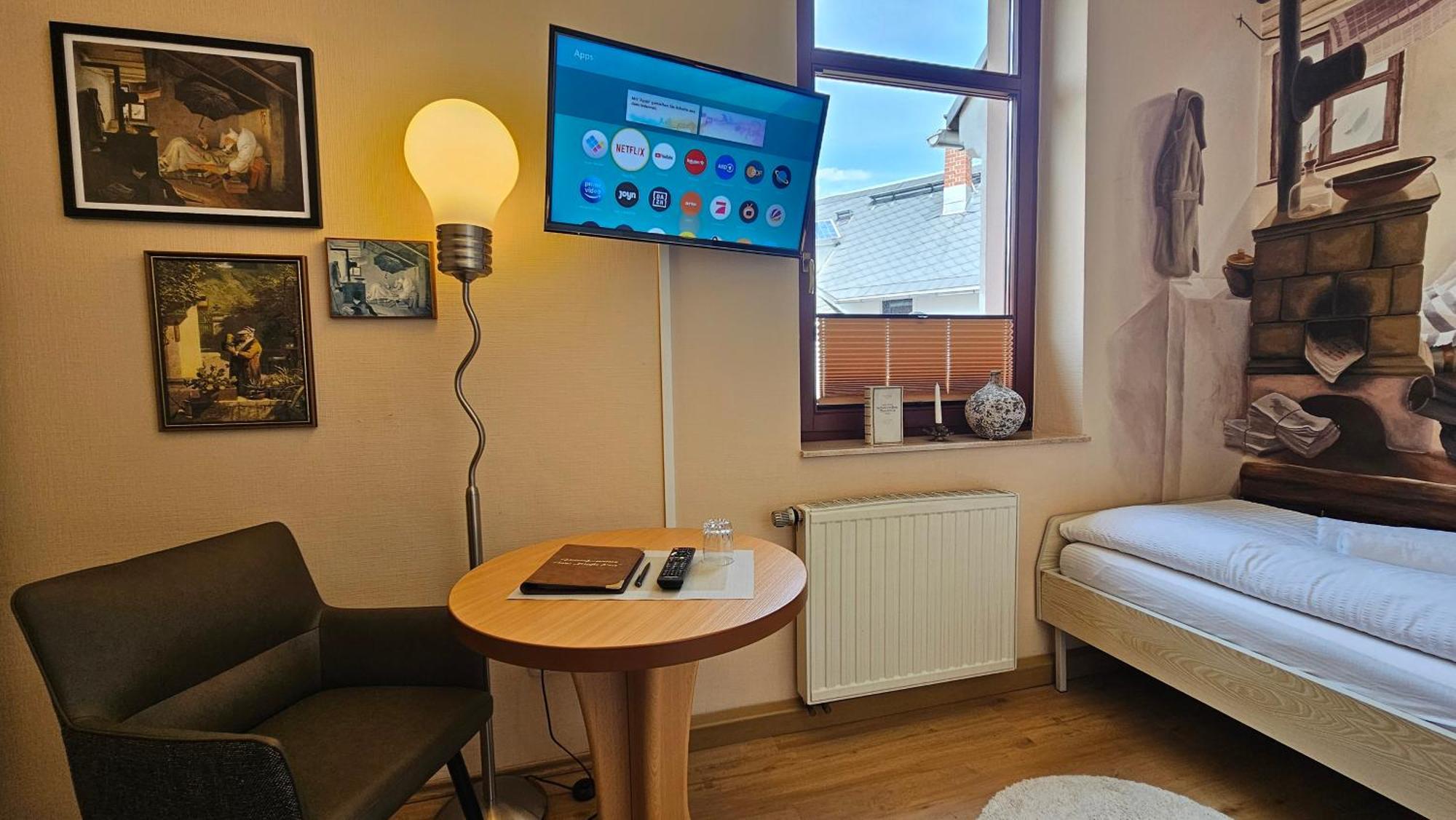 Pension Weisse Rose, Parkplatz, Fruehstueck, Wlan, Zentral Bad Elster Eksteriør billede